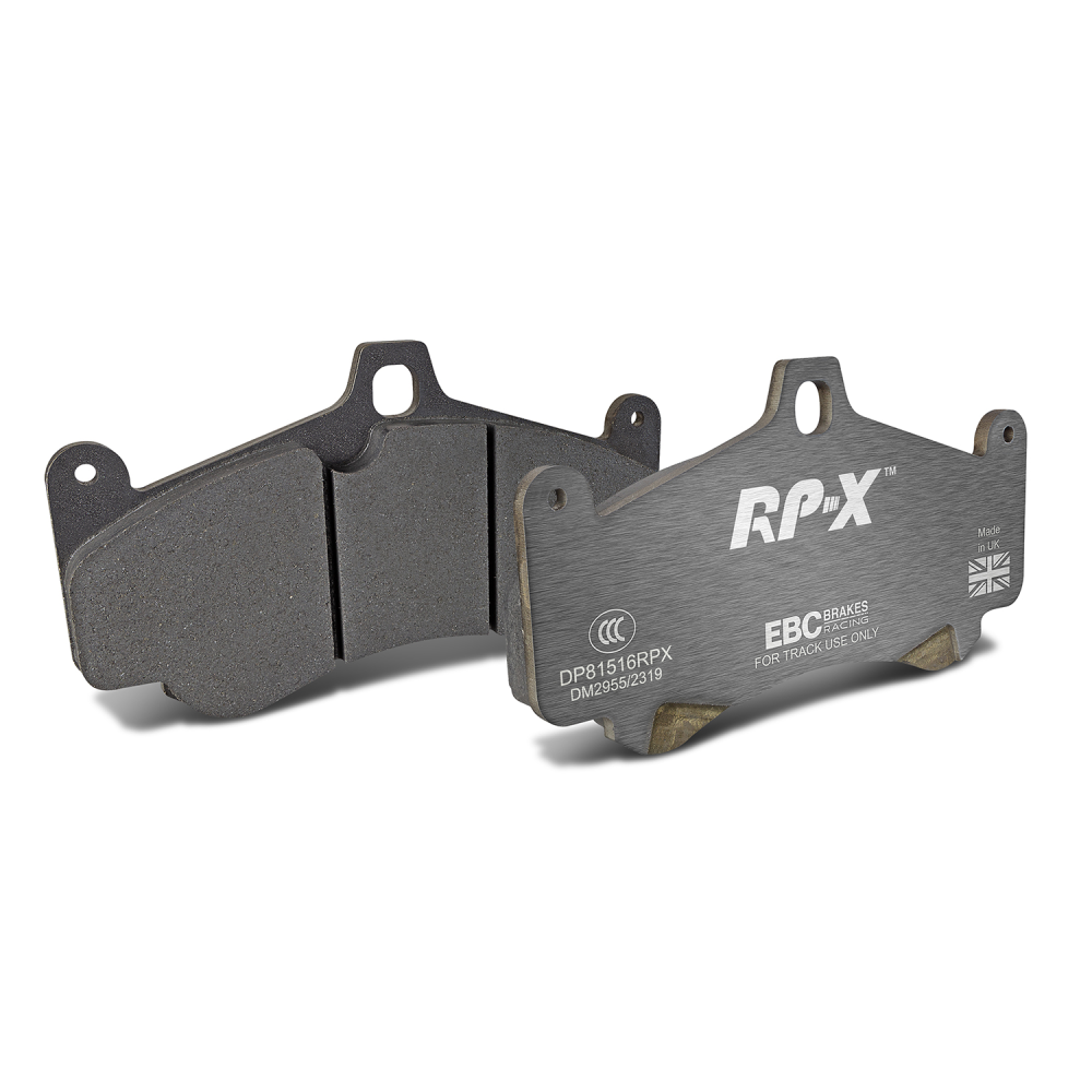 EBC Racing 01-03 Porsche 911 (996) GT2 3.6TT (Cast Iron Rotor Only) RP-X Front Brake Pads