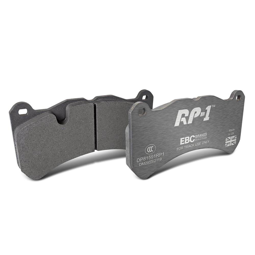 EBC Racing 2017+ Subaru WRX STI RP-1 Race Front Brake Pads