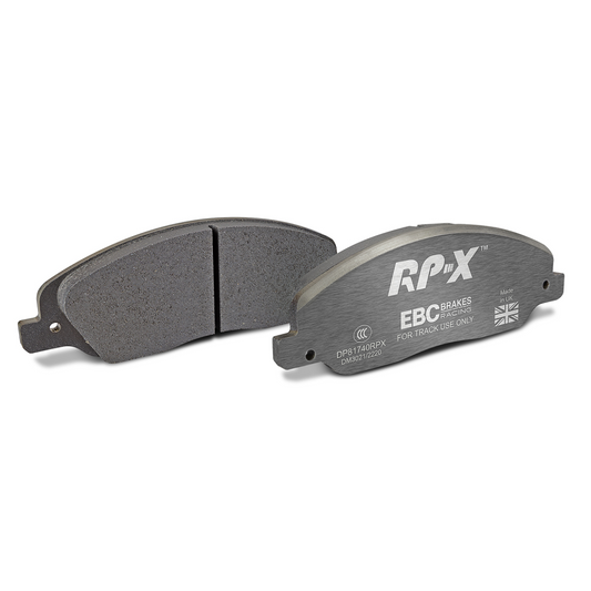 EBC Racing 10-14 Ford Mustang (5th Gen) 3.7L RP-X Front Brake Pads