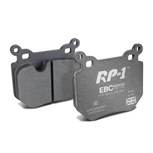 EBC Racing 11-13 BMW 1 Series (E82) Coupe RP-1 Race Rear Brake Pads