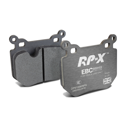 EBC Racing 08-10 BMW 135 3.0L Twin Turbo RP-X Rear Brake Pads