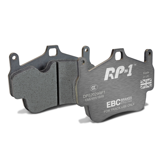 EBC Racing 05-08 Porsche 911 (997) (Cast Iron Disc Only) RP-1 Front/Race Rear Brake Pads (Pair Only)