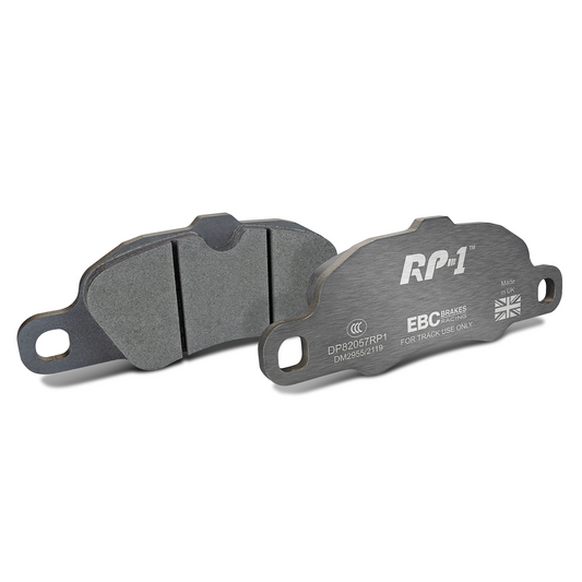 EBC Racing 08-12 Porsche 911 (997) (Cast Iron Disc Only) RP-1 Race Front Brake Pads