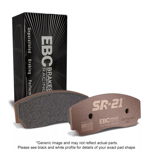 EBC Racing 2009+ AC MK VI 6.2L SR-21 Sintered Race Front Brake Pads
