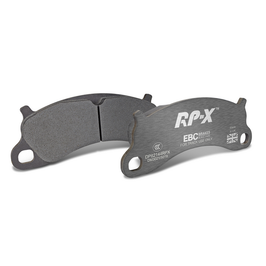 EBC Racing 12-15 Porsche 911 (991) Carrera S 3.8L (Cast Iron Rotor Only) RP-X Front Brake Pads