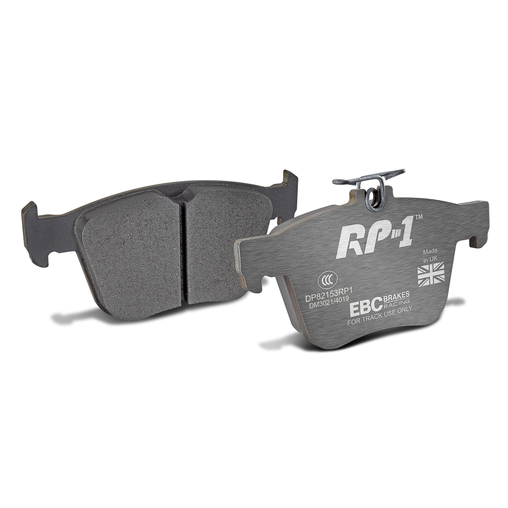 EBC Racing 13-17 Volkswagen Golf (Mk7) RP-1 Race Rear Brake Pads