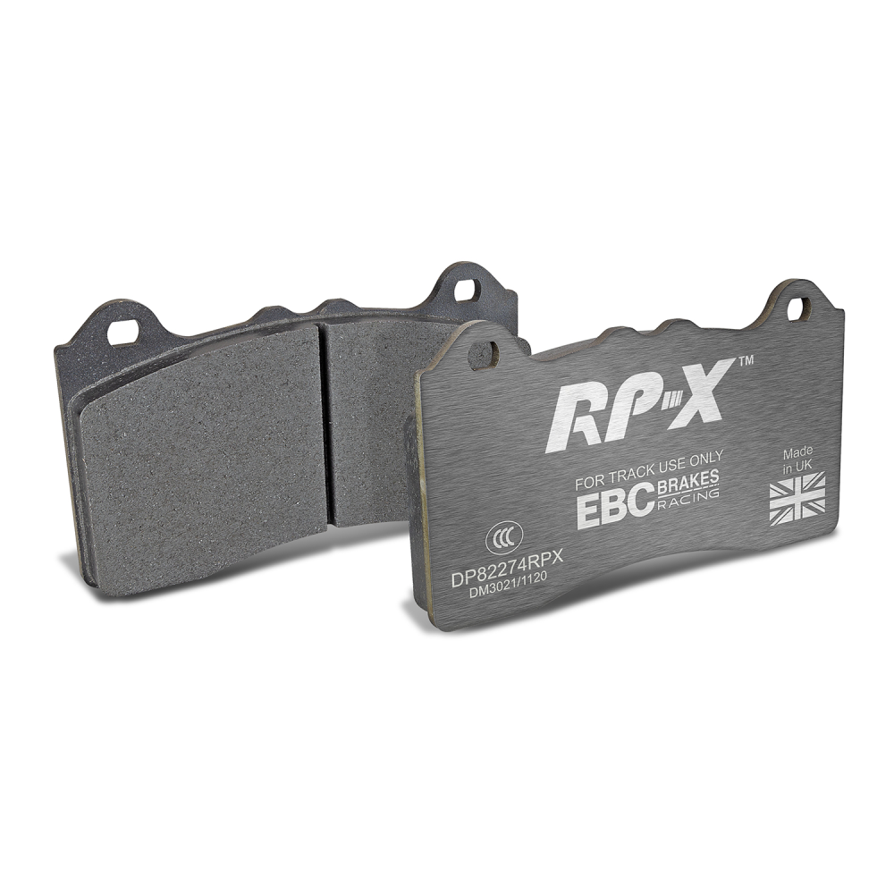EBC Racing 16-19 Ford Focus 2.3L Turbo RS RP-X Front Brake Pads