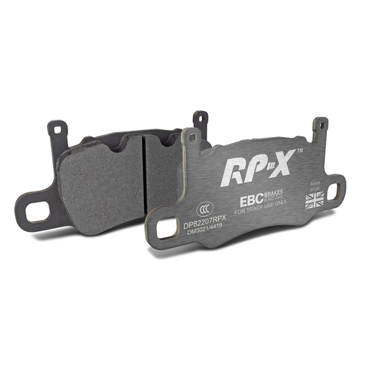 EBC Racing 16-20 Porsche 911 (991/2) Carrera 3.0TT (Cast Iron Rotor Only) RP-X Front Brake Pads