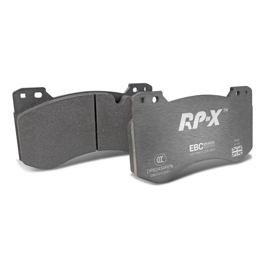EBC Racing 2021+ BMW M3/M4 (G80/G82) / 2023+ BMW M2 (G87) RP-X Race Front Brake Pads