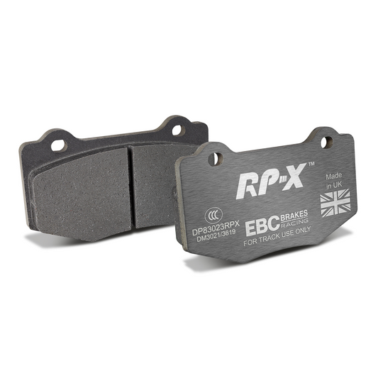 EBC Racing 14-16 Chevrolet Corvette Stingray 6.2L (C7) RP-X Rear Brake Pads