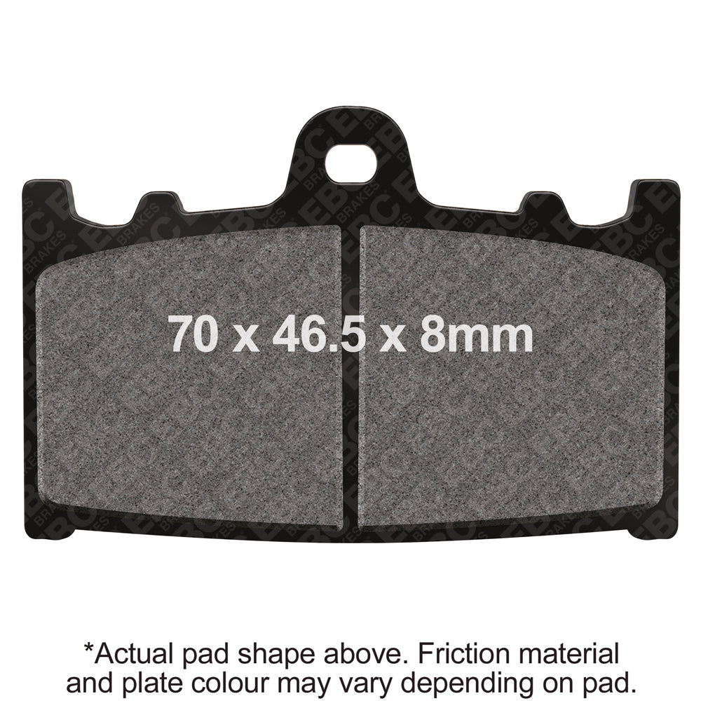 EBC 93-95 Kawasaki ZX 600 Ninja ZX6 Front Left/Right EPFA HH Brake Pads