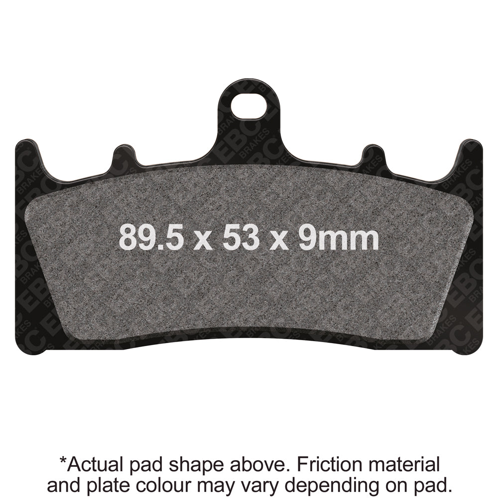 EBC 98-02 Kawasaki ZX6R ZX 600 G/J Front Left/Right EPFA HH Brake Pads