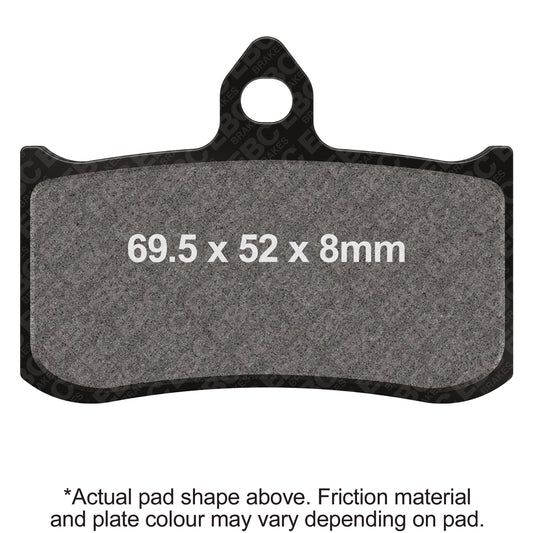 EBC 95-03 Honda RS125 Front Left/Right EPFA Sintered Brake Pad