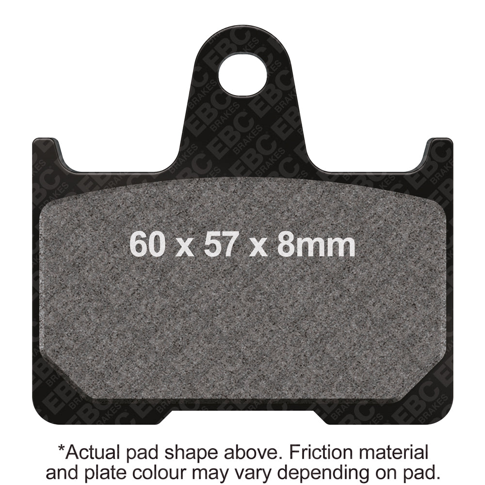 EBC 21-23 BMW M 1000 RR Nissin Calipers Rear Right EPFA Sintered HH Brake Pads