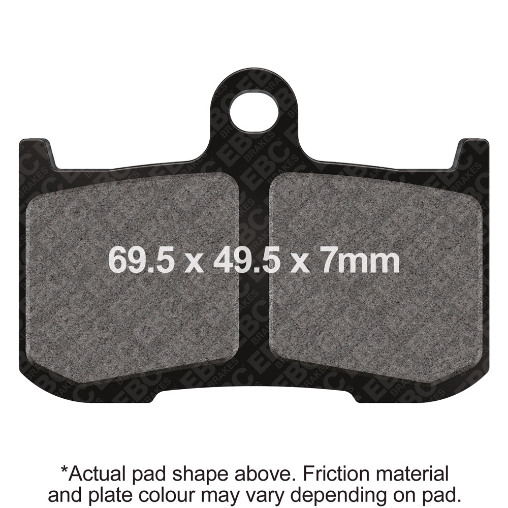 EBC 2017 Kawasaki Z 900 ZR 900 Front Left/Right EPFA HH Brake Pads