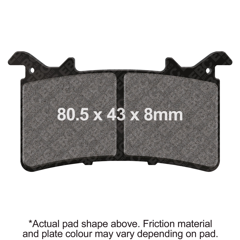 EBC 20-23 Honda CBR 1000 Fireblade RR-R SP Nissin Caliper Front Left/Right EPFA HH Brake Pads