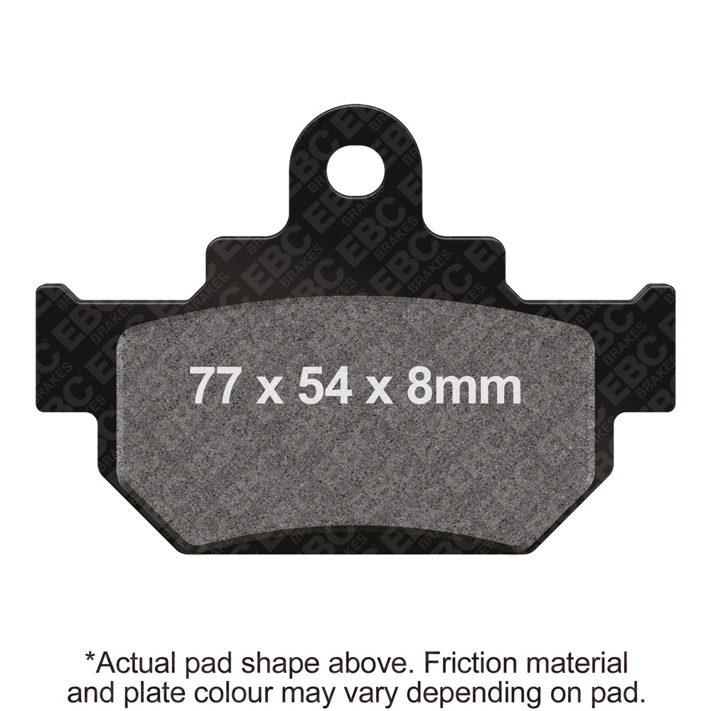 EBC 85-86 Suzuki RM 125 F/G Front Left R Series Sintered Brake Pads