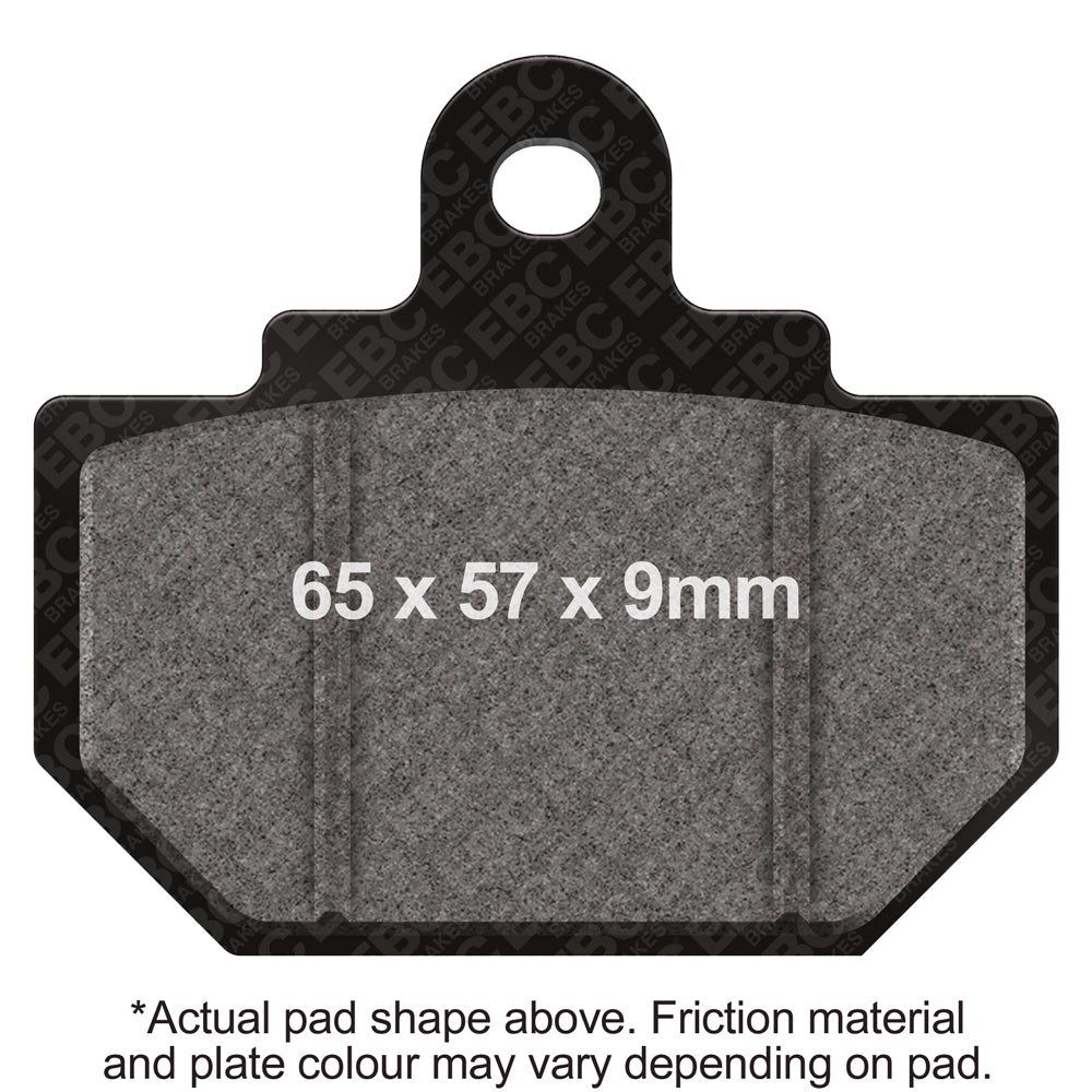 EBC 85-87 Honda FL 350 R Odyssey Rear Left R Series Sintered Brake Pads