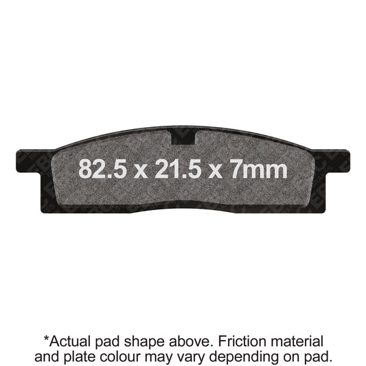 EBC 18-24 Yamaha YZ 65 J Front Left R Series Sintered Brake Pads Brake Pads