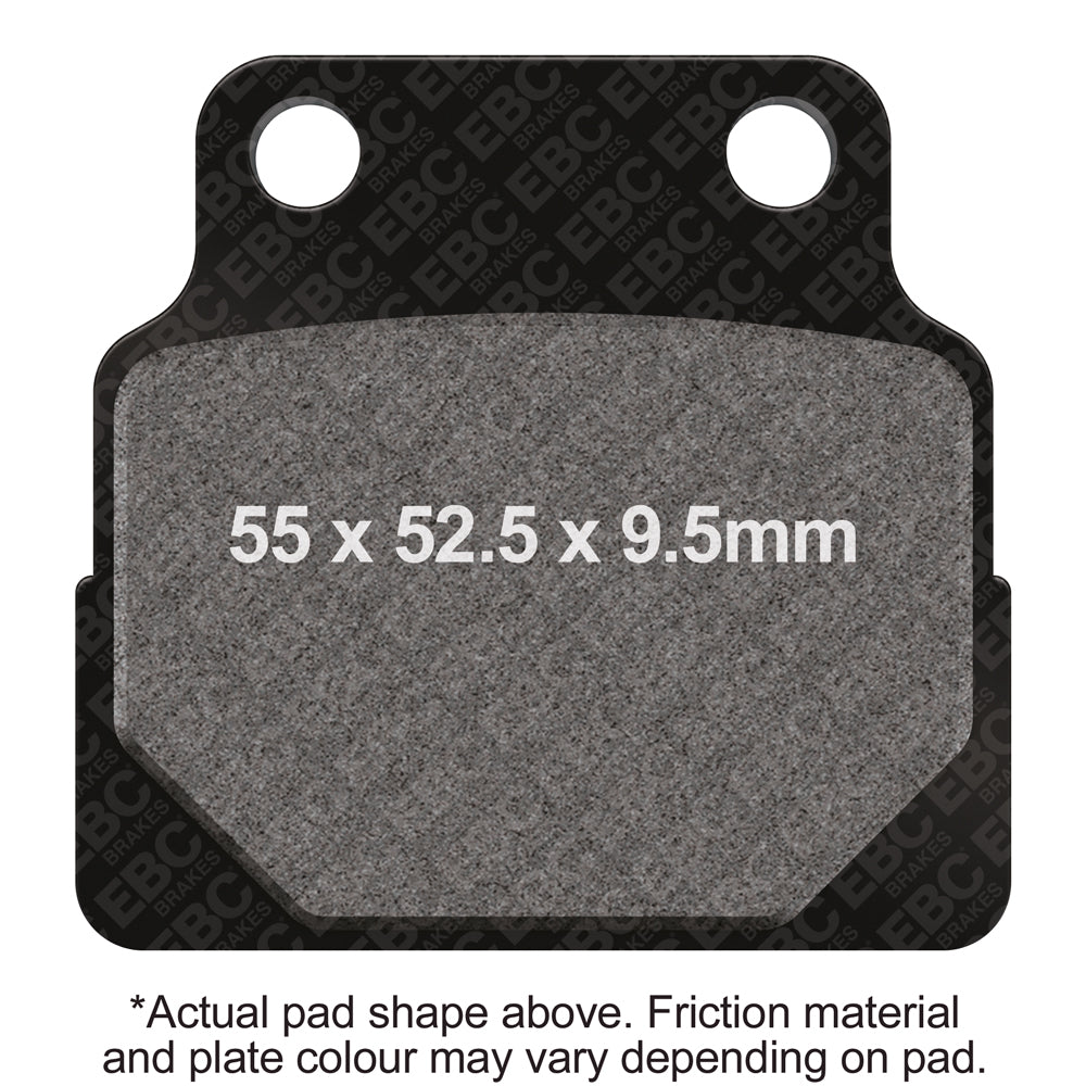 EBC 89-92 Honda CB 450 DX-K Front Left/Right FA-SFA-X Brake Pads
