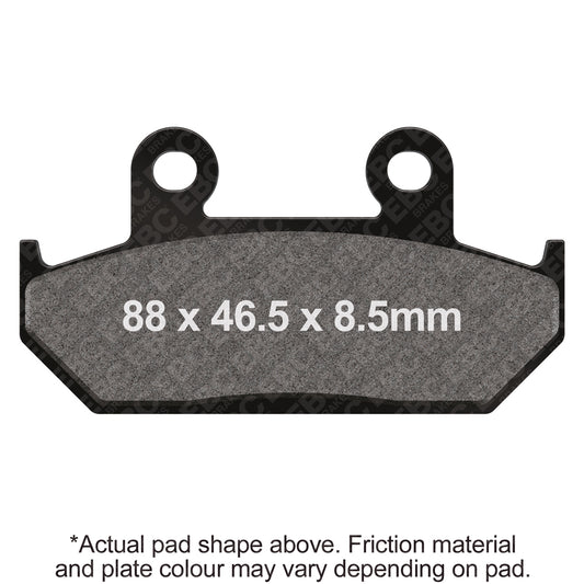 EBC 86-87 Honda VFR 700 F/F2 Interceptor Front Left/Right Sintered HH/R Brake Pads