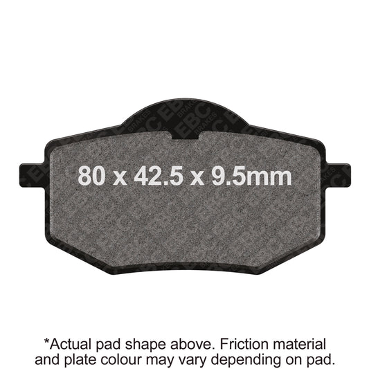 EBC 87-94 Yamaha XV 535 Virago Front Left FA-SFA-X Brake Pads
