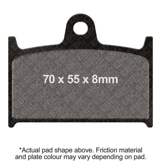 EBC 92-93 Suzuki GSX-R 600 Front Left/Right FA-SFA-X Brake Pads