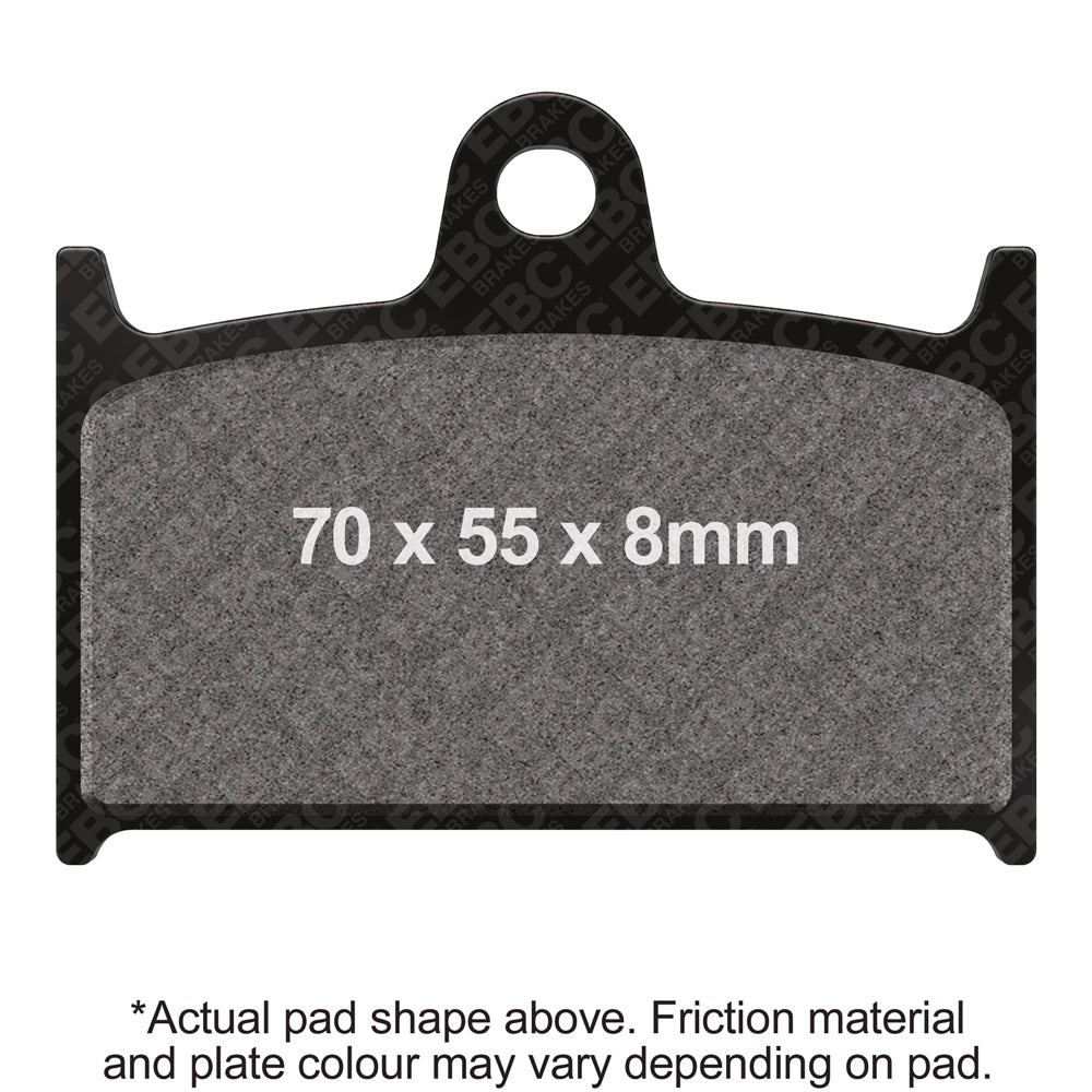 EBC 92-93 Suzuki GSX-R 600 Front Left/Right Sintered HH Brake Pads