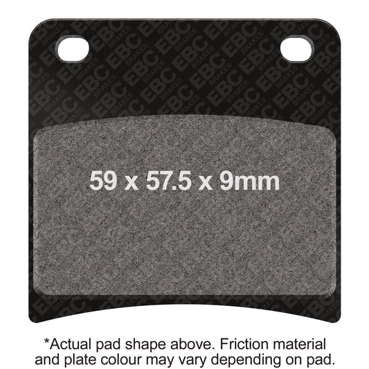 EBC 1988 Suzuki GSX 600 FJ Katana Front Left/Right FA-SFA-X Brake Pads