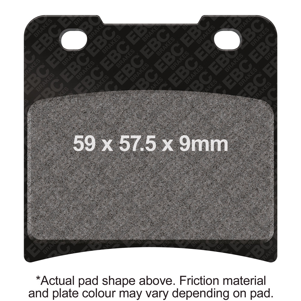 EBC 1986 Suzuki GV 1400 Cavalcade (From Frame No. 103765) Rear Left Sintered R/HH Brake Pads