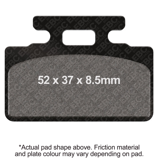 EBC 18-20 Honda NSF 250 NSF 250 R Rear Left FA-SFA-TT-X Brake Pads
