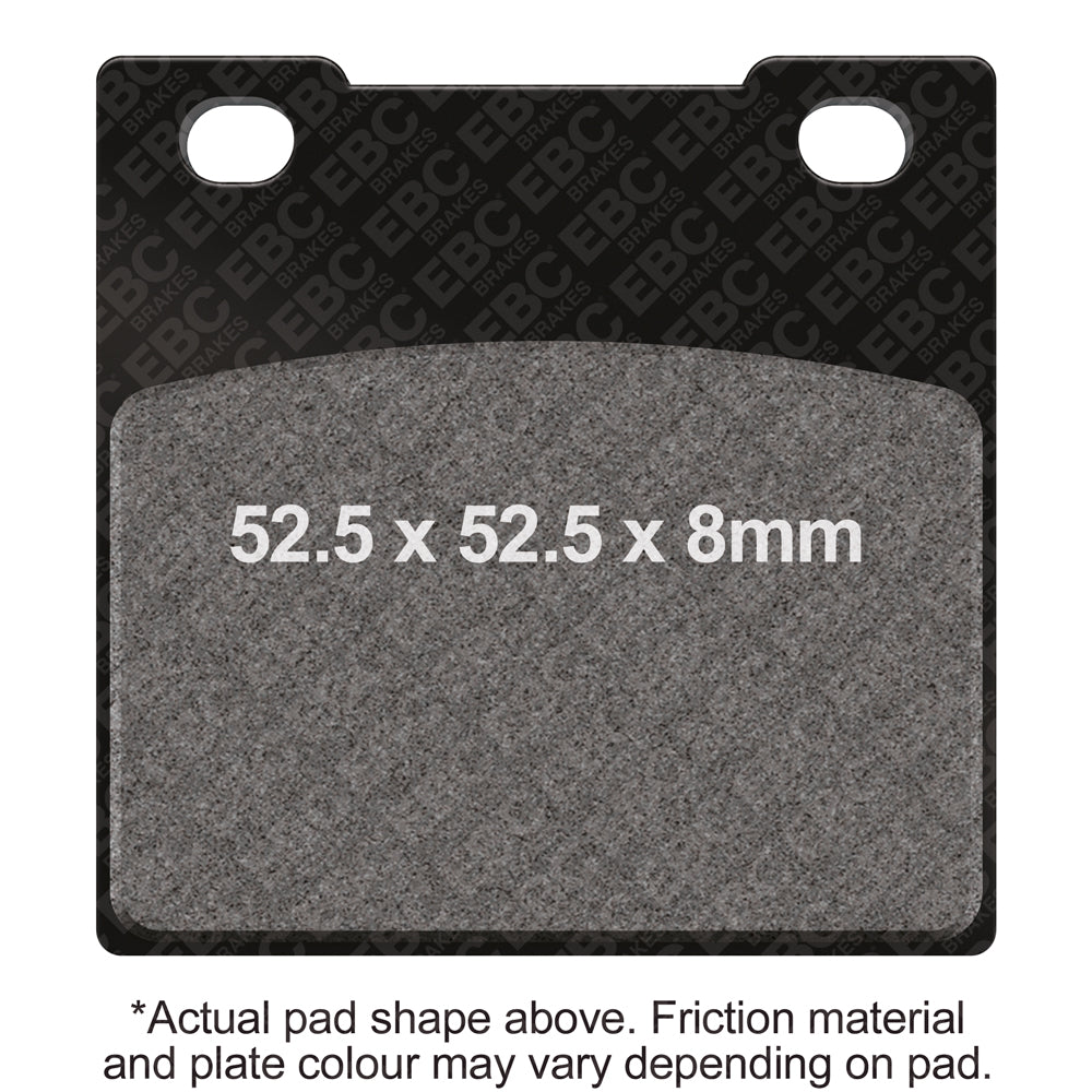 EBC 89-90 Kawasaki ZX 750 ZX-7 H Rear Left FA-SFA-TT-X Brake Pads