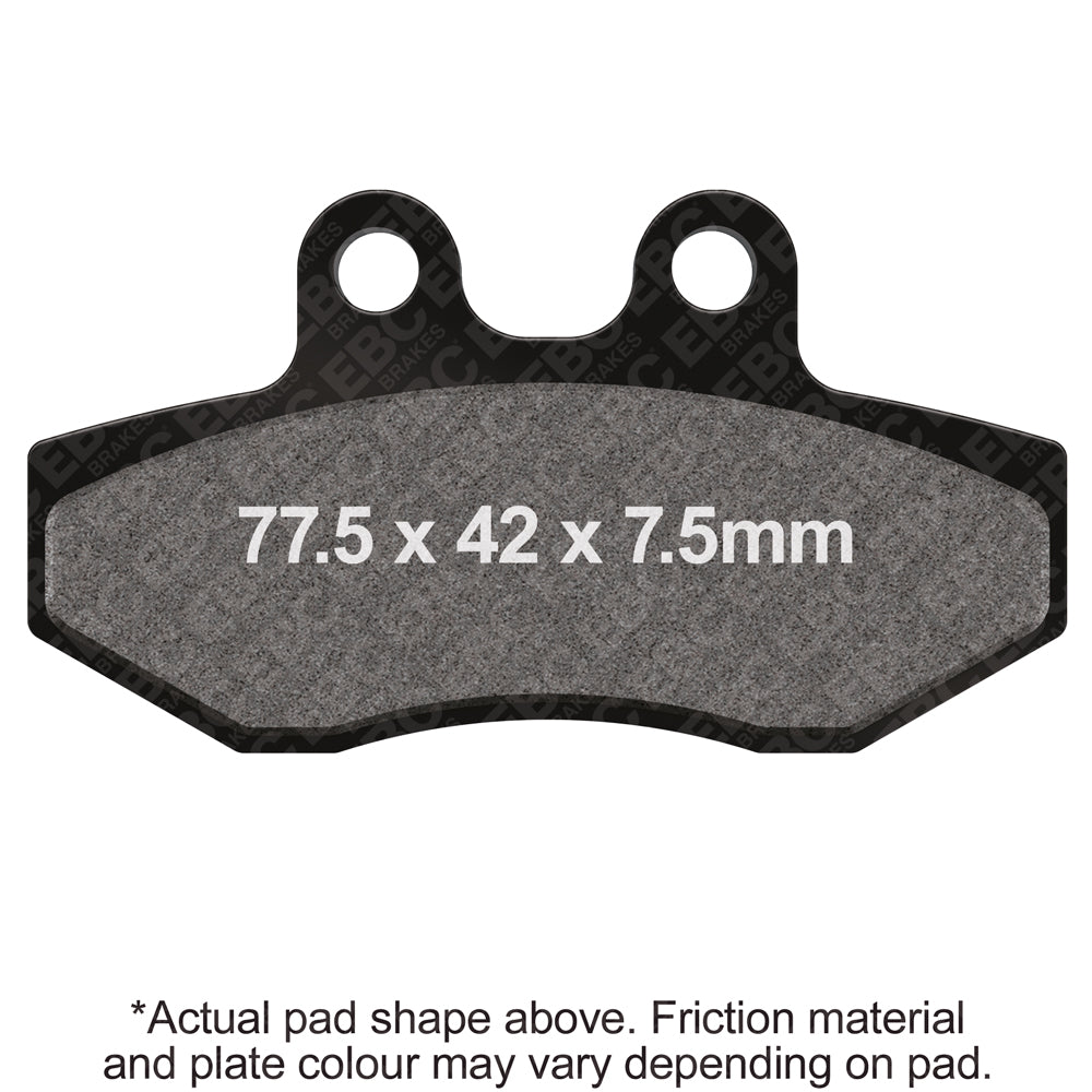 EBC 2006 Beta RR 50 Motard Front Left Sintered HH/R Brake Pads