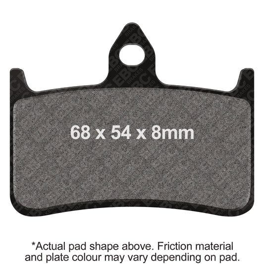 EBC 94-95 Honda RVF 750 RR RC 45 Front Left/Right FA-SFA-X Brake Pads