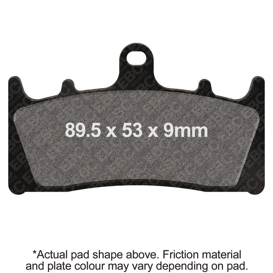 EBC 98-02 Kawasaki ZX6R ZX 600 G/J Front Left/Right FA-SFA-X Brake Pads