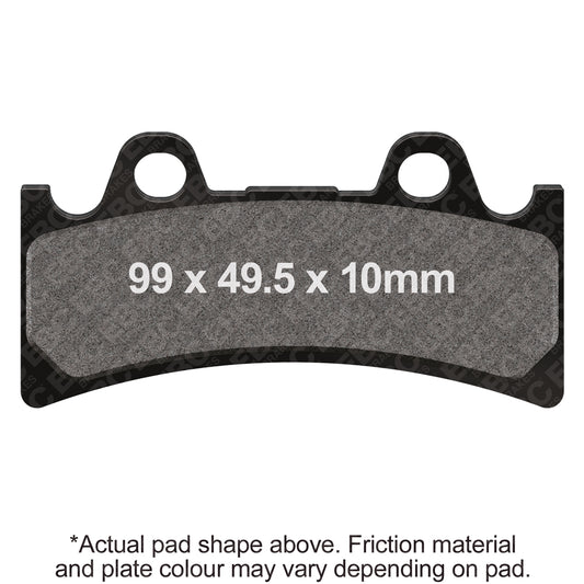 EBC 93-96 Yamaha YZF 750 Front Left/Right FA-SFA-X Brake Pads