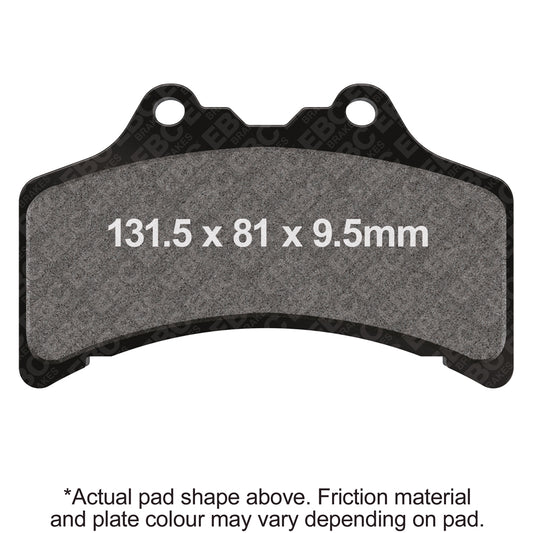 EBC 93-96 Yamaha GTS 1000 Front Left FA-SFA-X Brake Pads