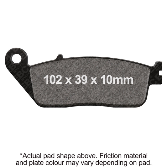 EBC 18-20 Honda CBR 300 R Front Left/Right FA-SFA-X Brake Pads