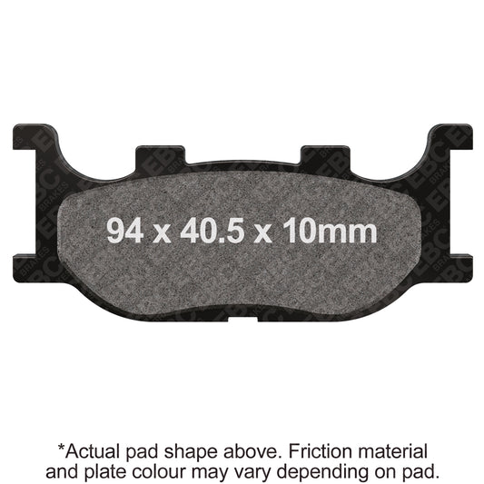 EBC 95-07 Yamaha XV 250 Virago Front Left/Right FA-SFA-X Brake Pads