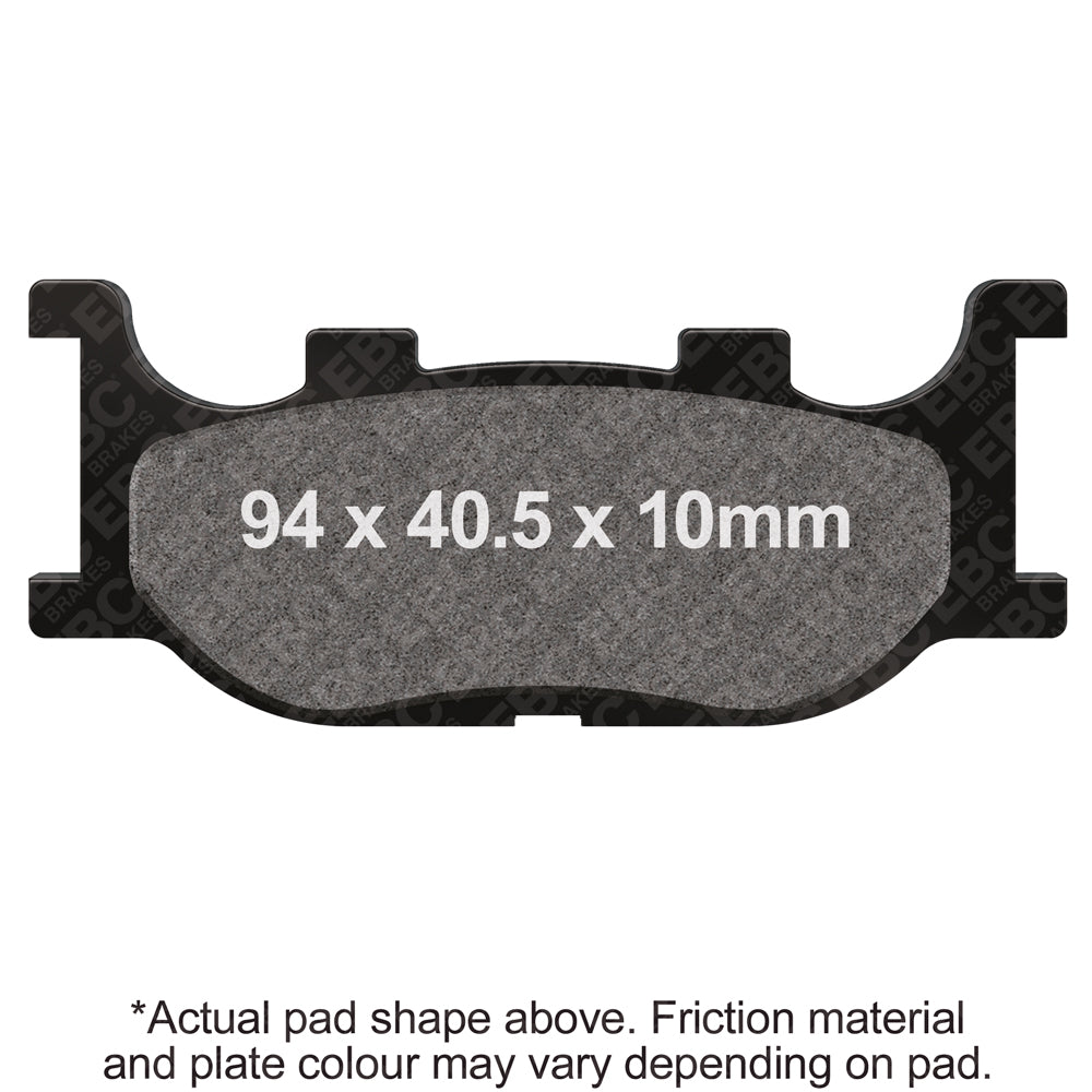 EBC 95-07 Yamaha XV 250 Virago Front Left/Right Sintered HH Brake Pads