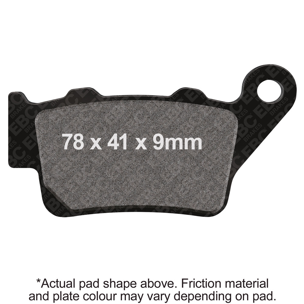 EBC 2003 ATK 125 2 Stroke Enduro Front Left/Right R Series Sintered Brake Pads