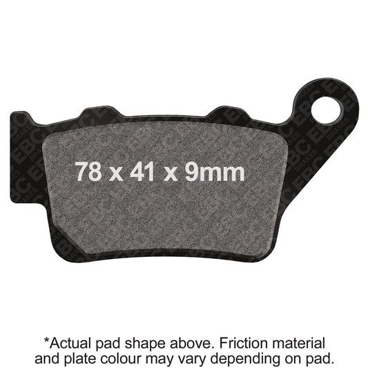 EBC 2003 ATK 125 2 Stroke Enduro Front Left/Right R Series Sintered Brake Pads