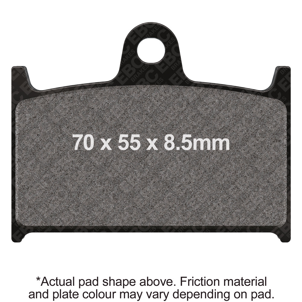EBC 03-04 Triumph Hinckley Daytona 600 Front Left/Right FA-SFA-X Brake Pads