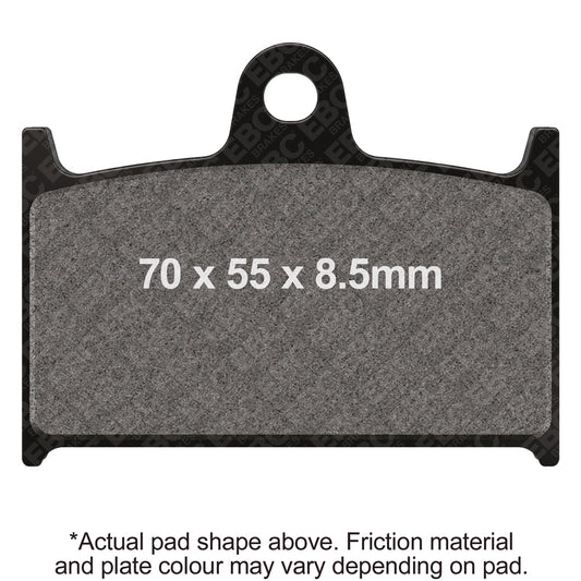 EBC 03-04 Triumph Hinckley Daytona 600 Front Left/Right FA-SFA-X Brake Pads
