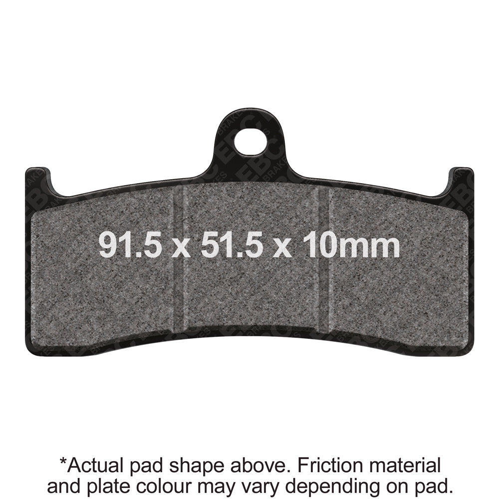 EBC Beringer Calipers 6 Piston (Old Design) Sintered HH Brake Pads