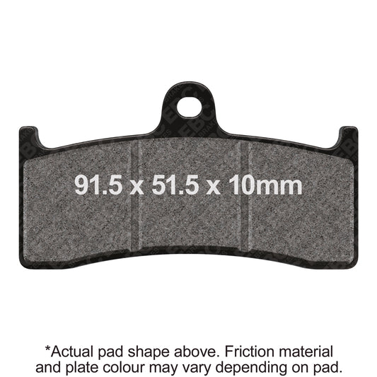 EBC Beringer Calipers 6 Piston (Old Design) Sintered HH Brake Pads