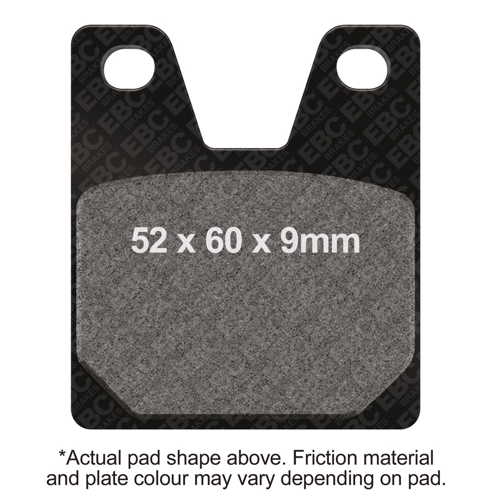 EBC 99-01 Yamaha YZF 750 Road Version (R7 OWO2 5FL1) Rear Left FA-SFA-TT-X Brake Pads