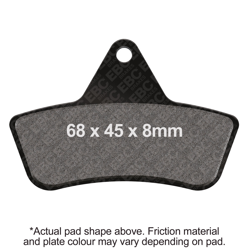 EBC 99-04 Arctic Cat ATV 250 2x4 Utility Front Left/Right R Series Sintered Brake Pads