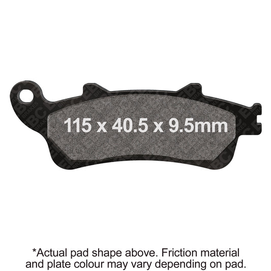 EBC 15-20 Kawasaki EN 650 Vulcan S Front Left Sintered HH/R Brake Pads