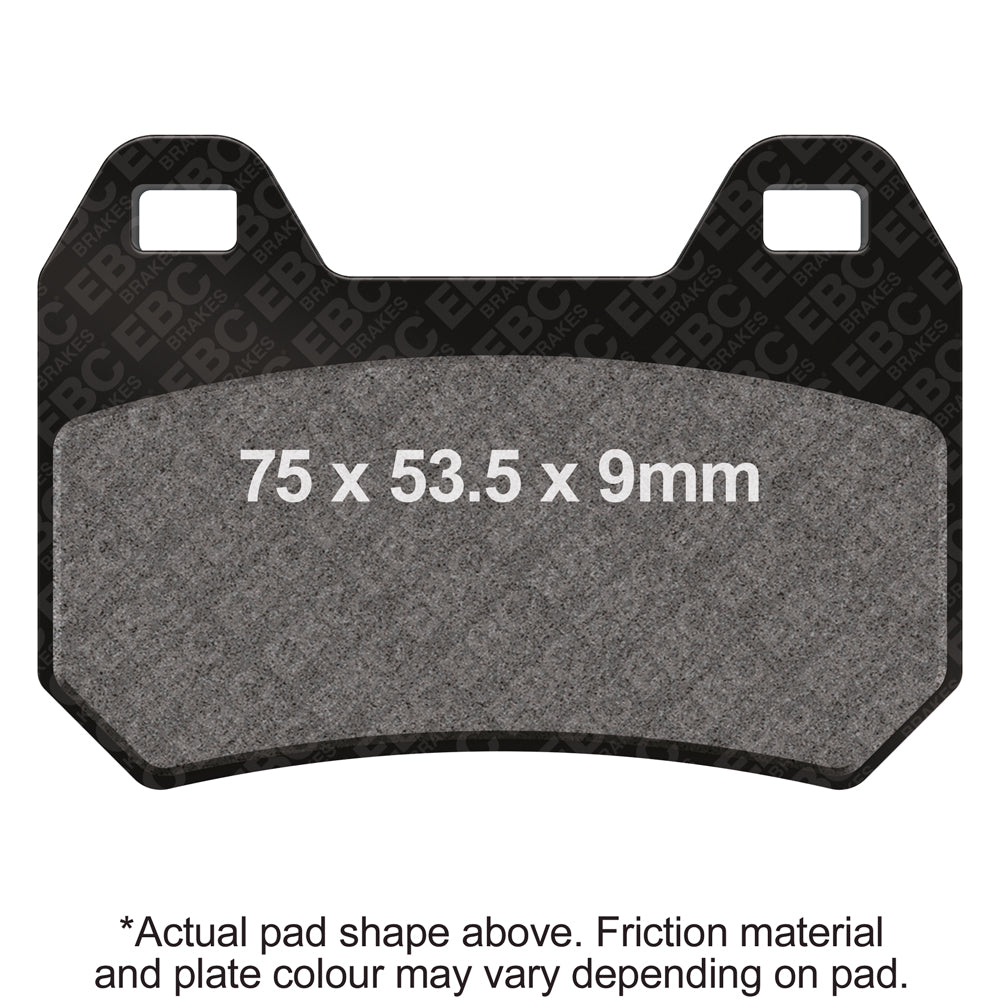 EBC 97-00 BMW K 1200 LT Integral ABS & STD ABS Models Rear Left FA-SFA-TT-X Brake Pads